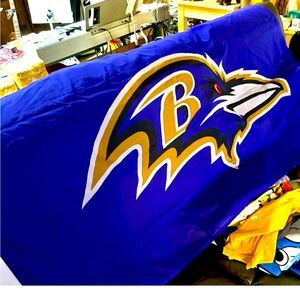 Baltimore Ravens Flag/NIP Mask Bundle